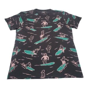 Bonobos Graphic Surf Print T-Shirt – Size Large 🏄‍♂️🌵